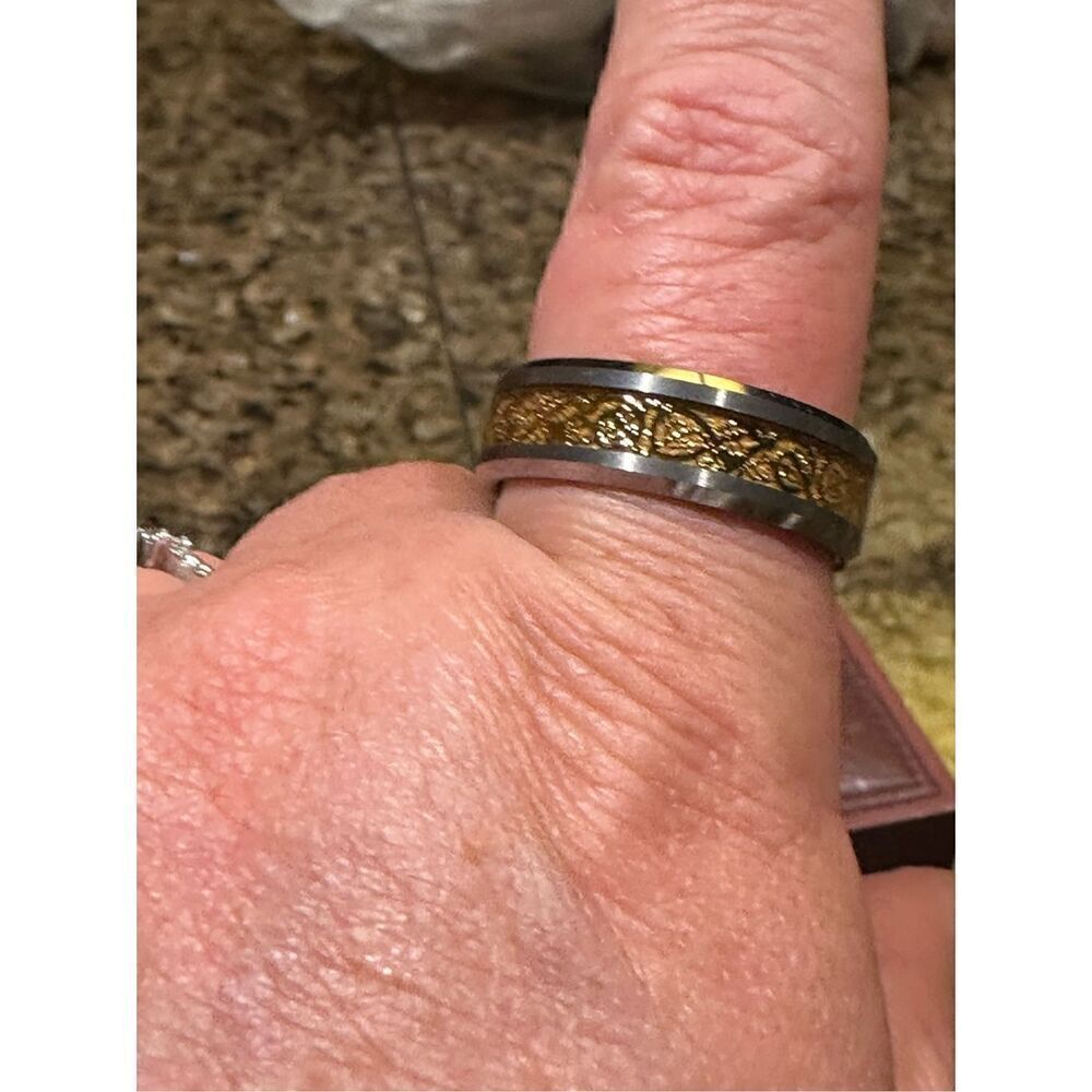 Titanium men’s ring - Picture 3 of 4